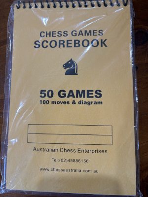 Chess Games Scorebook