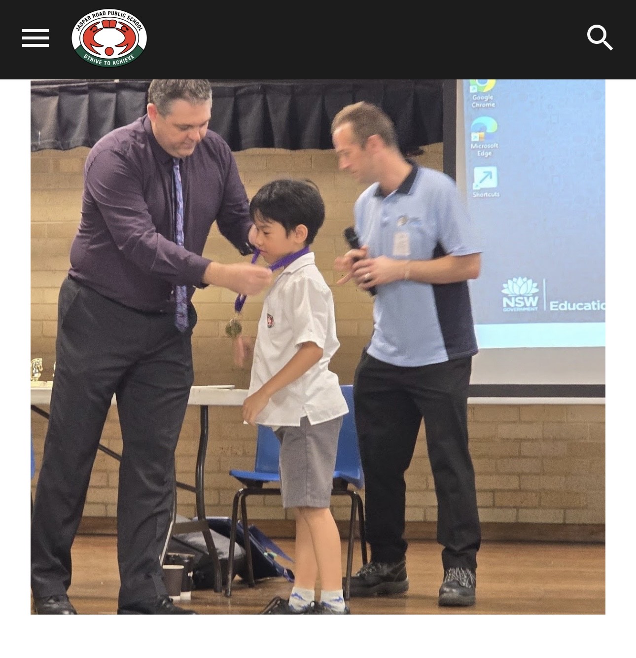 Elton Chan Won Champion in Under 8 Interschool Tournament